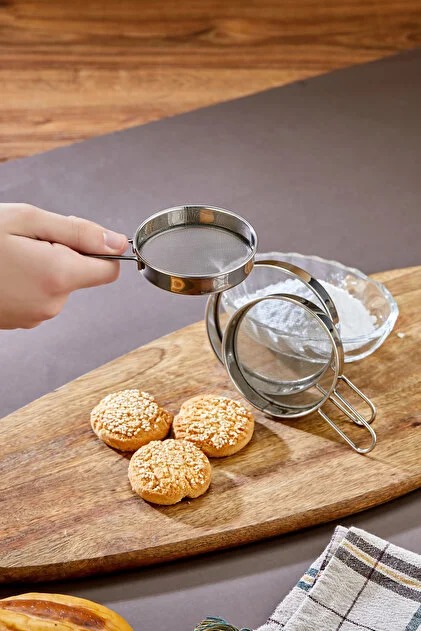 IVORY ÜÇLÜ MİNİ METAL UN ELEĞİ SETİ ME205