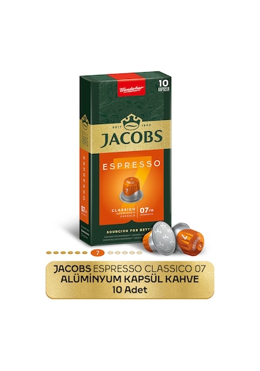 JACOBS KAPSÜL KAHVE ESP7  10 lu
