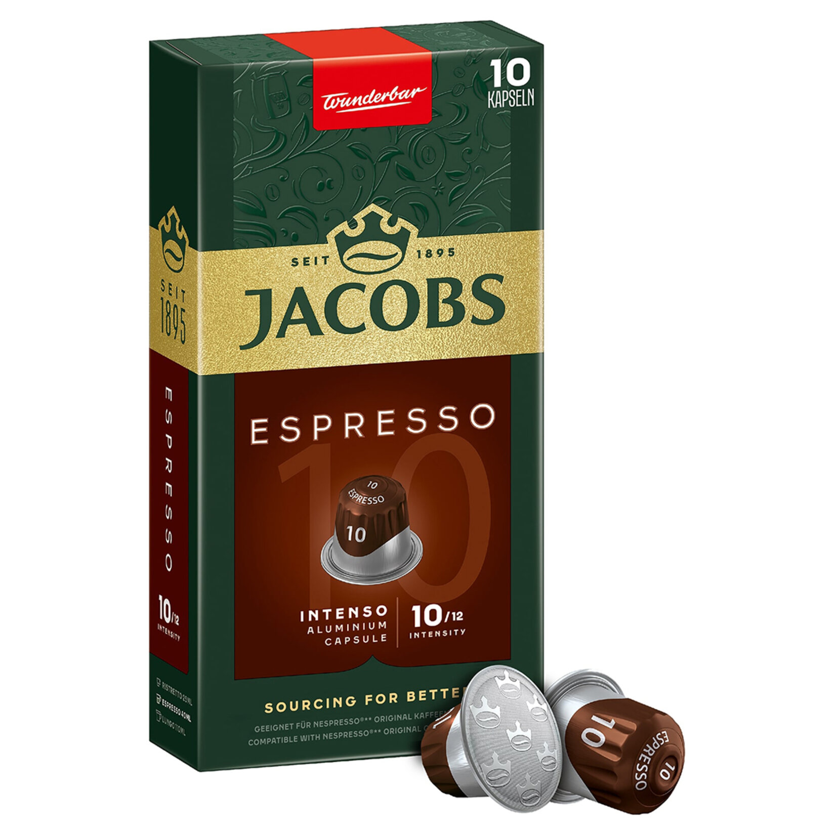 JACOPS KAPSÜL KAHVE ESPRESSO 10/12