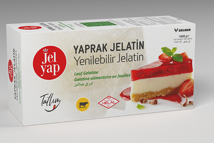 JEL YAP YAPRAK JELATİN 1000 GR