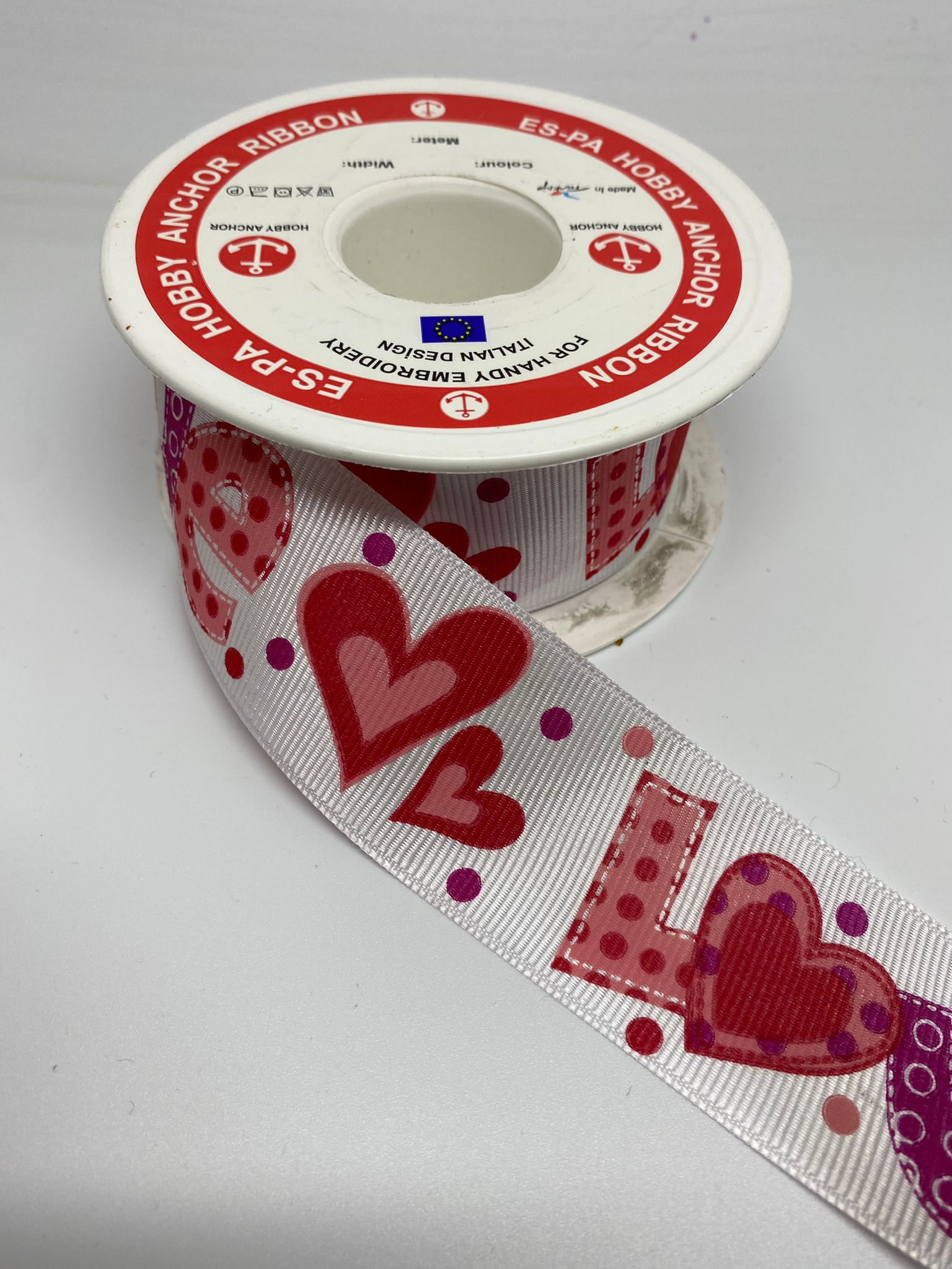 KALP BASKILI GROGREN KURDELE 45 mm