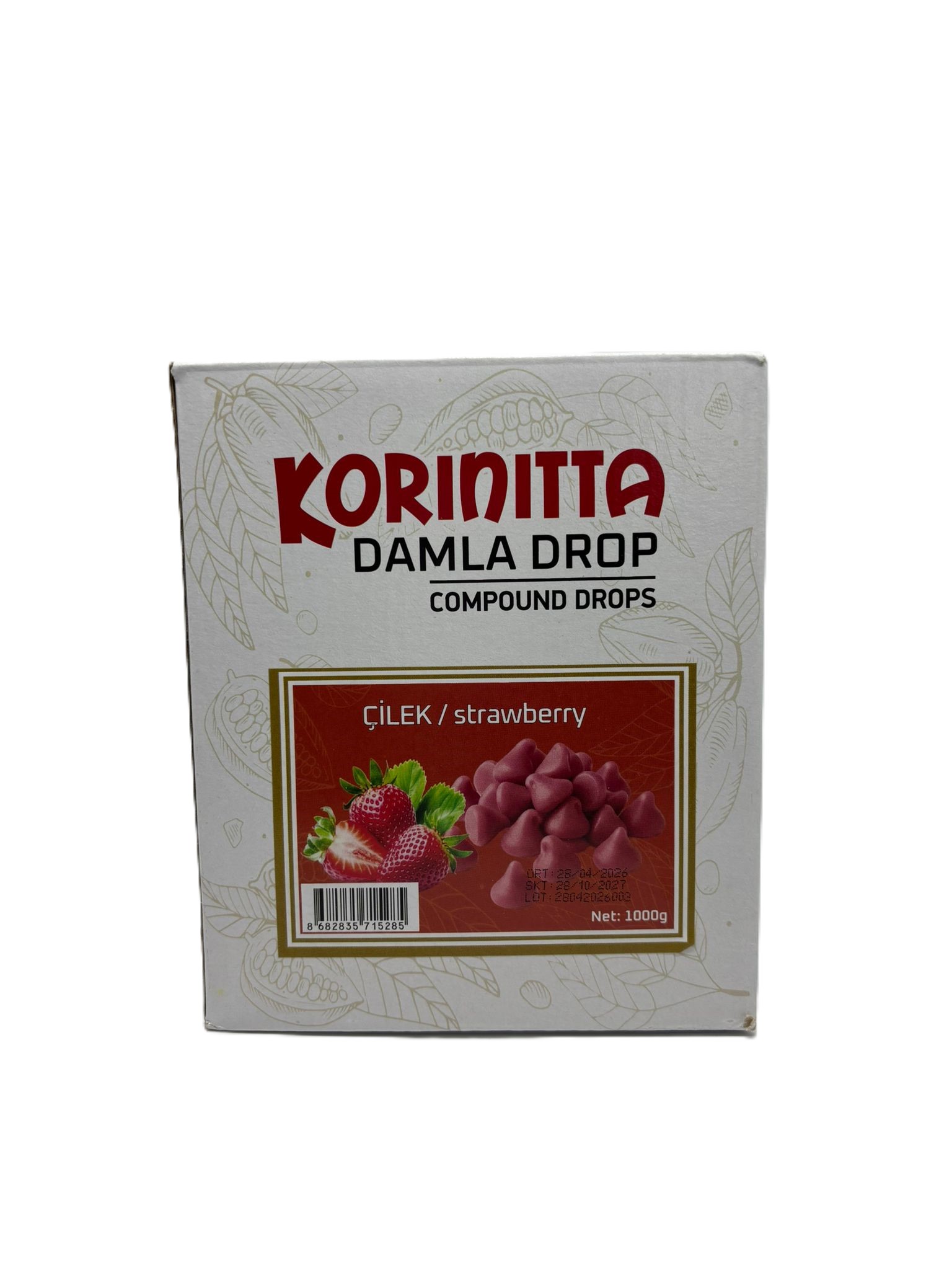 KORİNİTTA DAMLA KOKOLİN ÇİLEK 1 KG