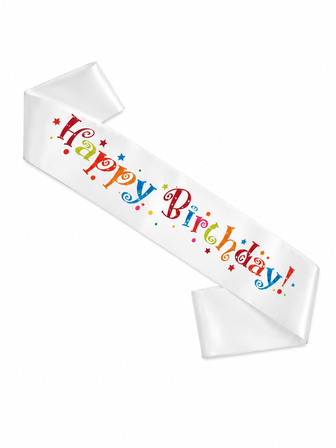 KUŞAK SATEN HAPPY BIRTHDAY RENKLİ BRS-2025