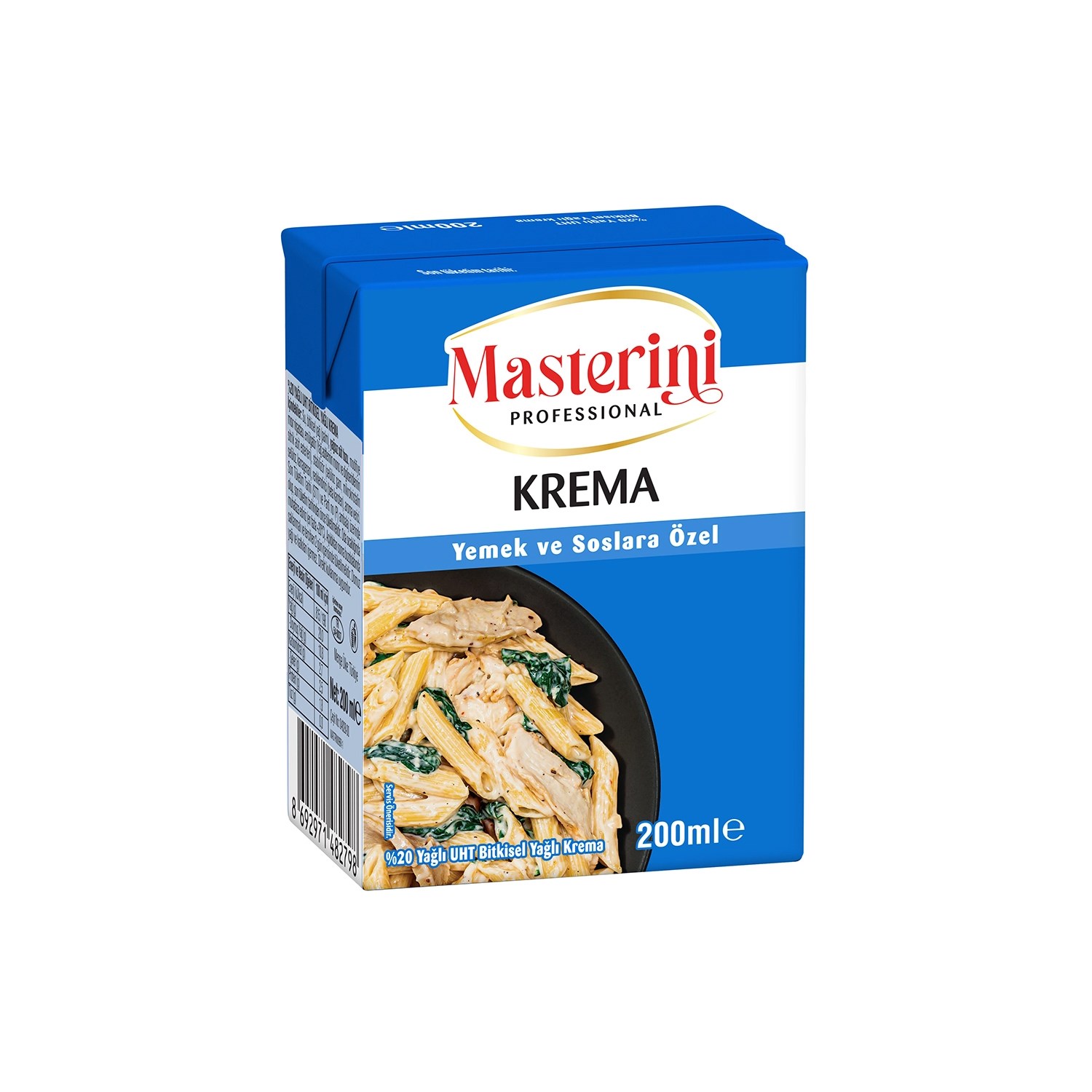 MASTERİNİ BİTKİSEL YAĞLI KREMA 200 ML