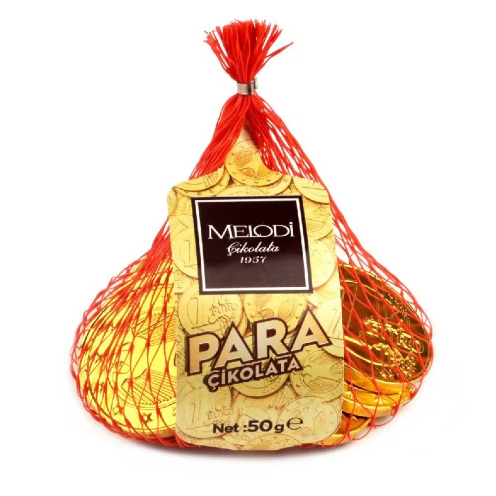 MELODİ FİLE PARA ÇİKOLATA 50 GR 0P0221