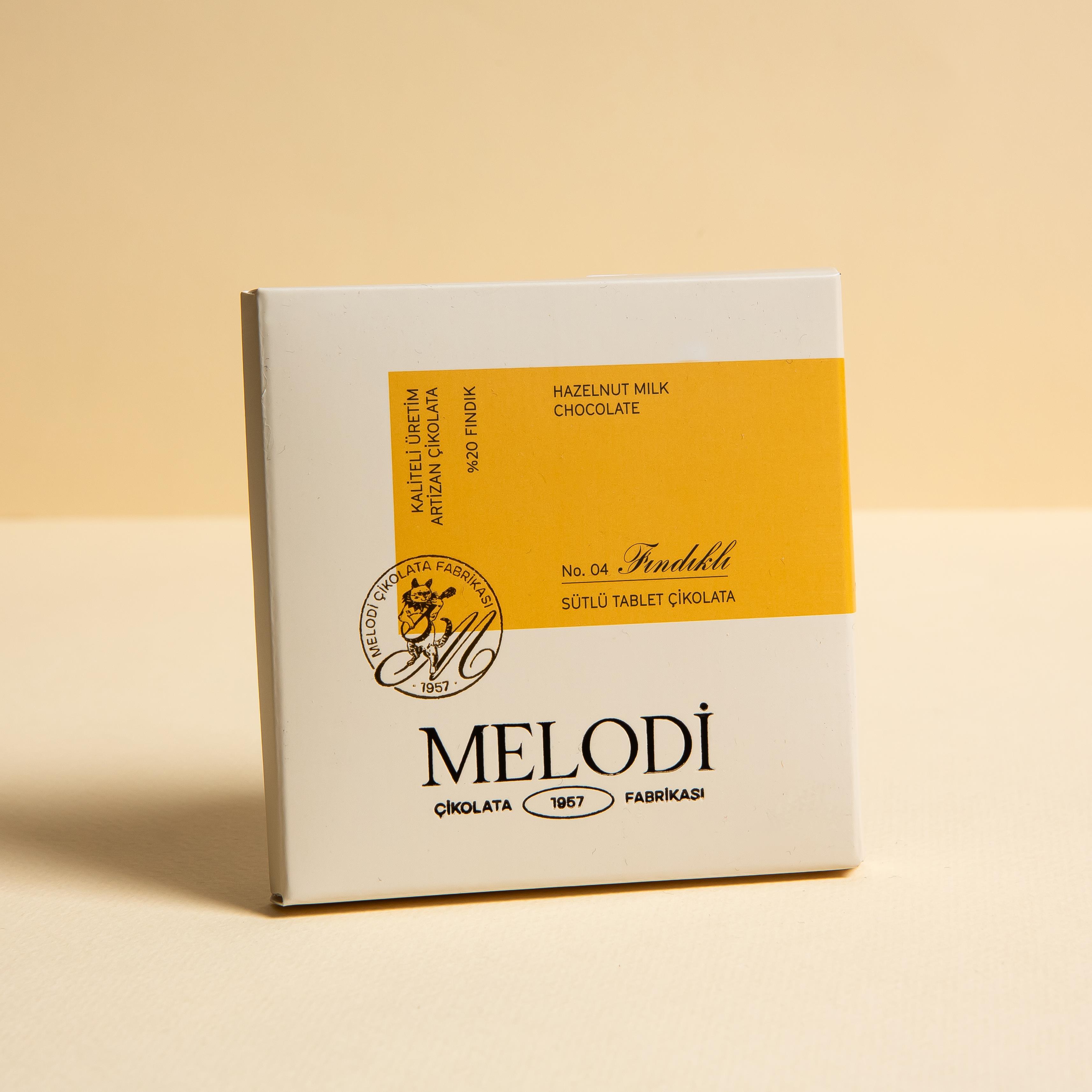 MELODİ FINDIK PARÇACIKLI SÜTLÜ TABLET ÇİK 0P.01009882