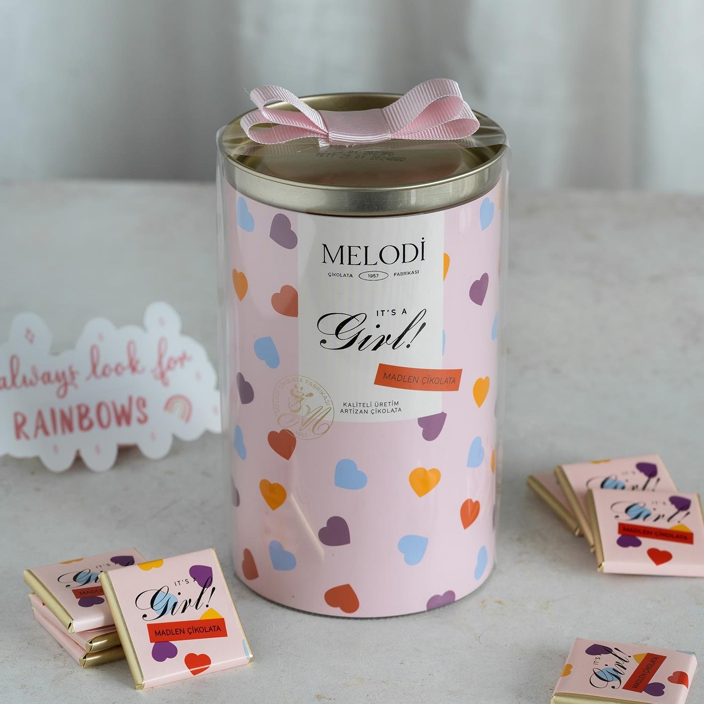 MELODİ MELODİKA PEMBE MADLEN 300 GR 0P1802