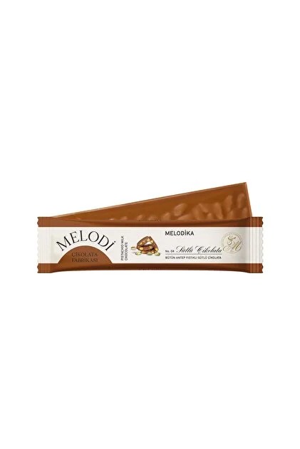 MELODİKA BÜTÜN ANTEPLİ SÜTLÜ ÇİKOLATA 65 GR 0P.010087