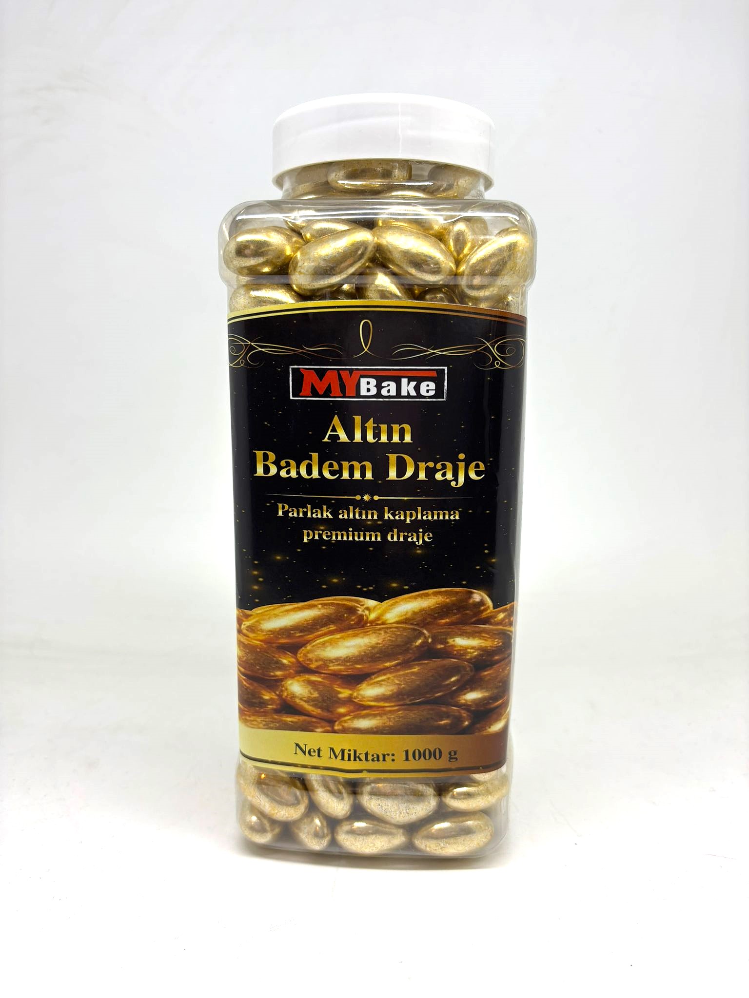 MY BAKE BADEM DRAJE 1 KG-ALTIN 1046