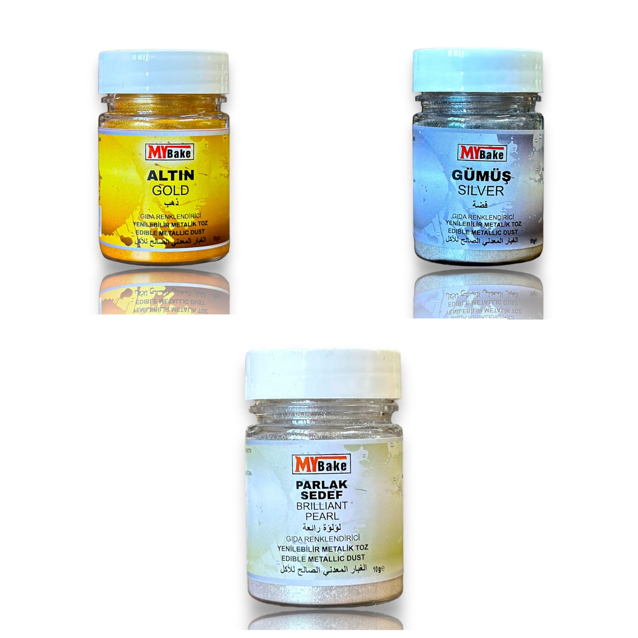 MY BAKE METALİK TOZ GIDA BOYASI 10 GR