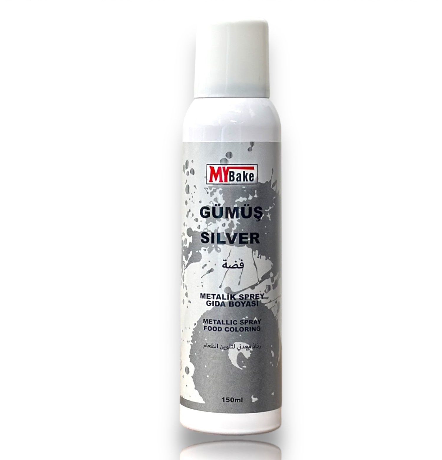 MY BAKE SPREY BOYA 150 ML-GÜMÜŞ
