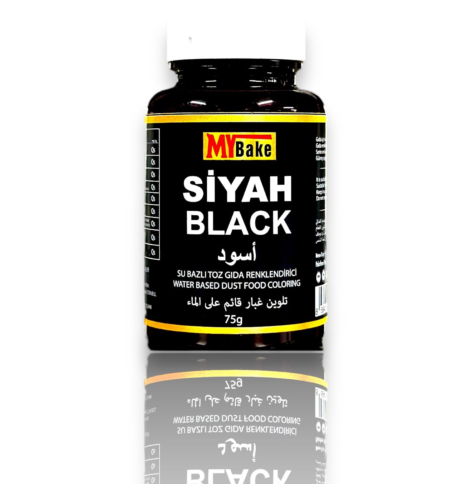 MY BAKE SU BAZLI BOYA 25 GR - SİYAH