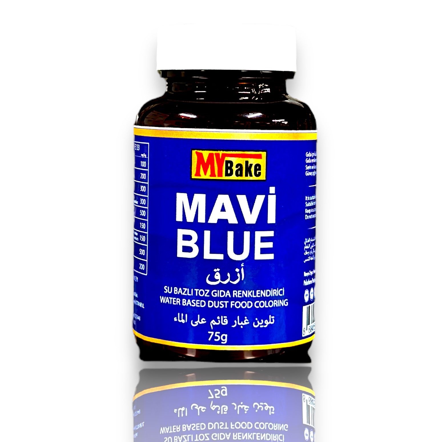 MY BAKE SU BAZLI BOYA 75 GR -MAVİ