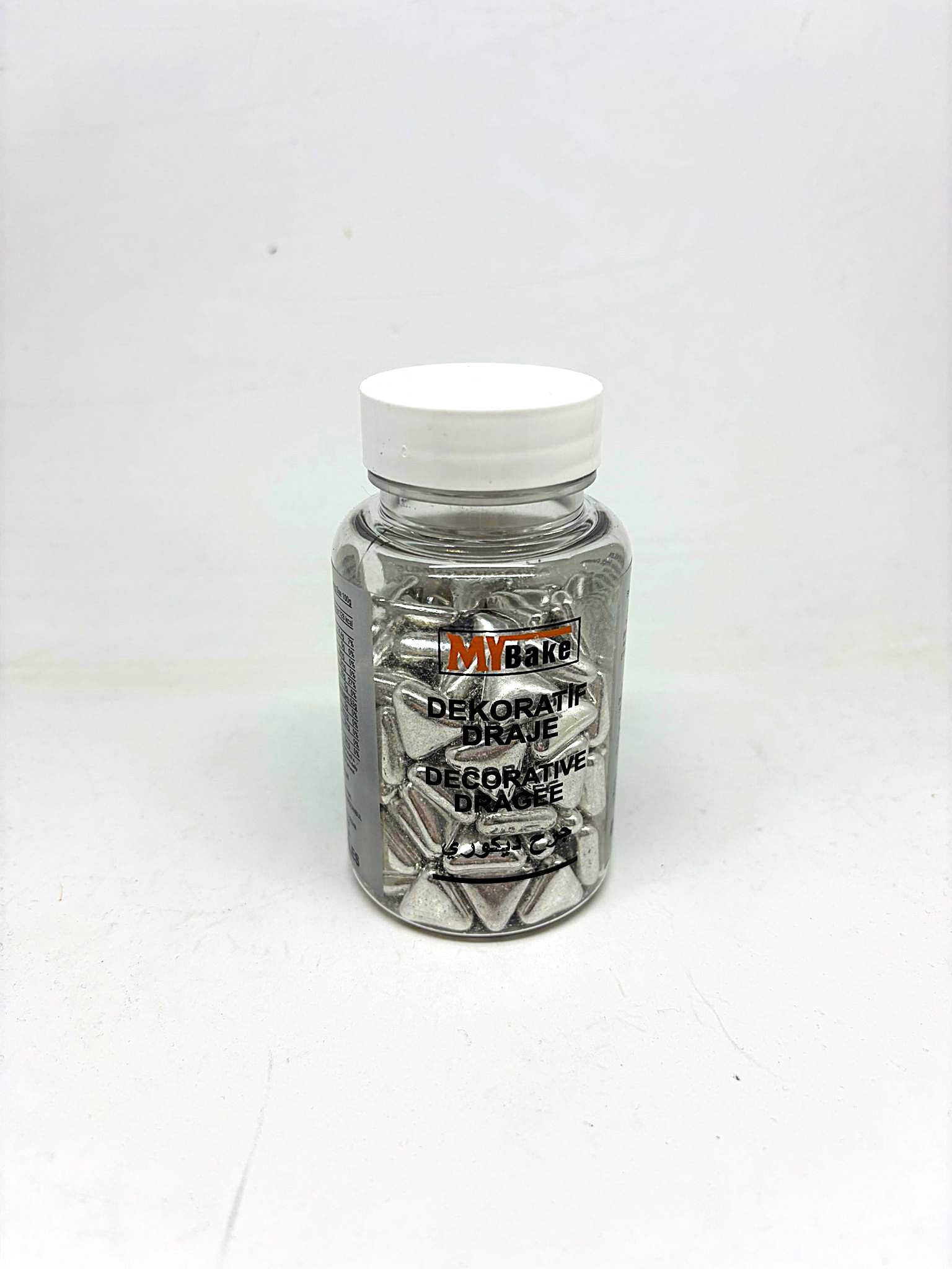 MY BAKE ÜÇGEN DRAJE 100 GR-GÜMÜŞ 1091
