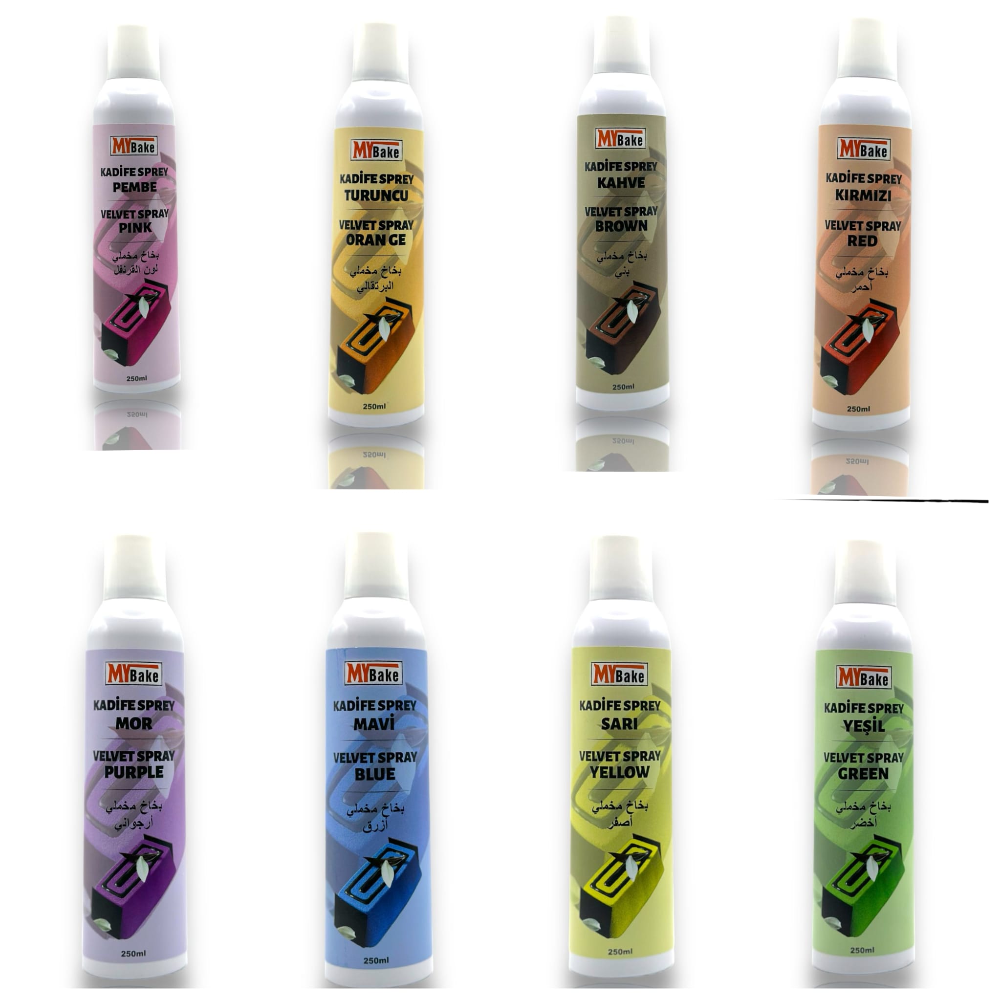 MY BAKE VELVET (KADİFE) SPREY 250 ML