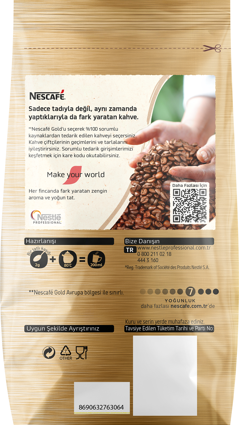Nescafé Gold 600g %100 Çözünebilir Kahve