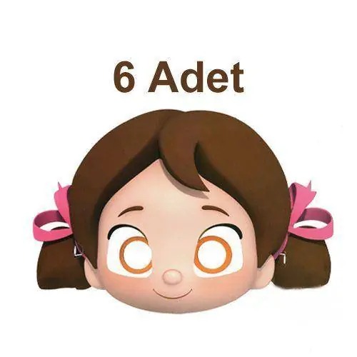 NİLOYA TAM YÜZ MASKE 6 ADET