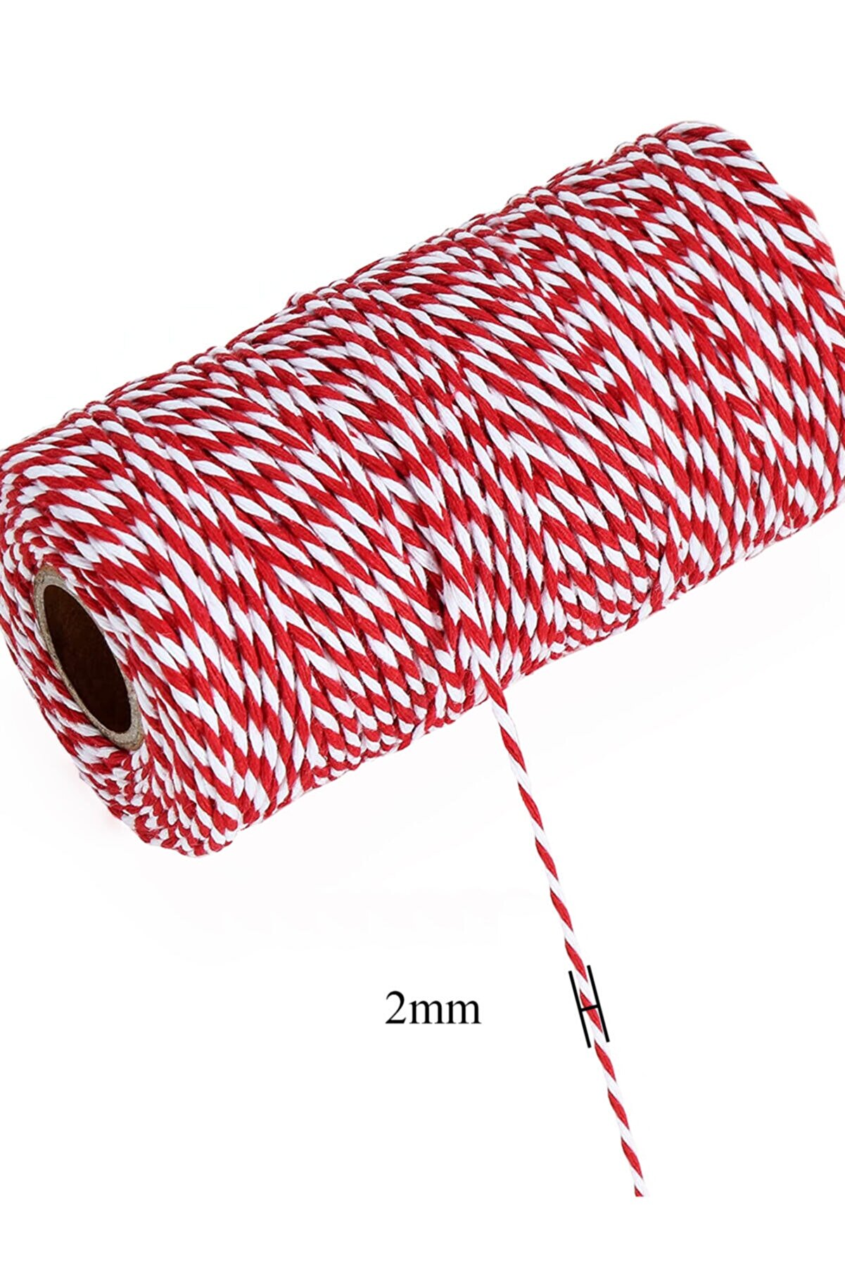 PAKET İPİ 200 METRE - KIRMIZI BEYAZ