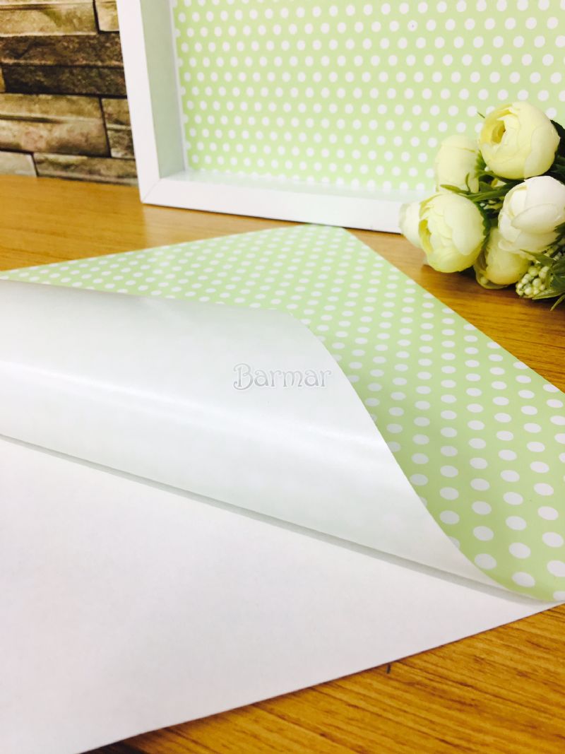 PANO STICKER 30*30 cm YEŞİL PUANTİYE