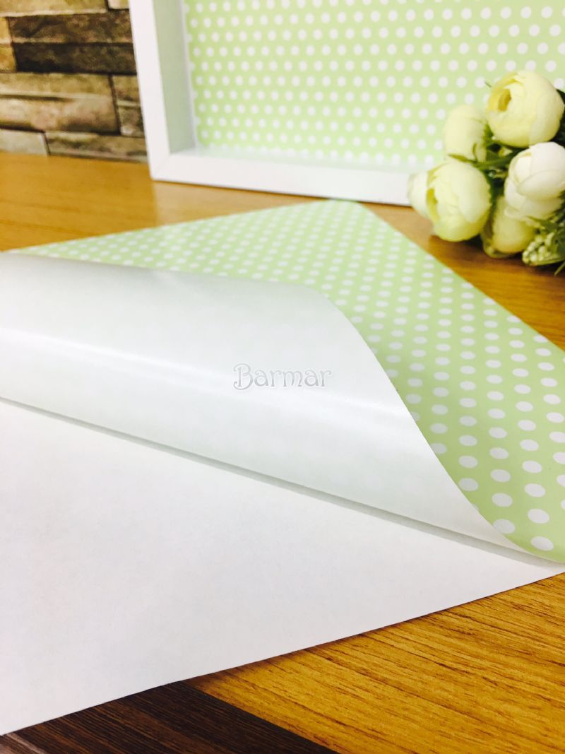 PANO STICKER 30*50 cm YEŞİL PUANTİYE