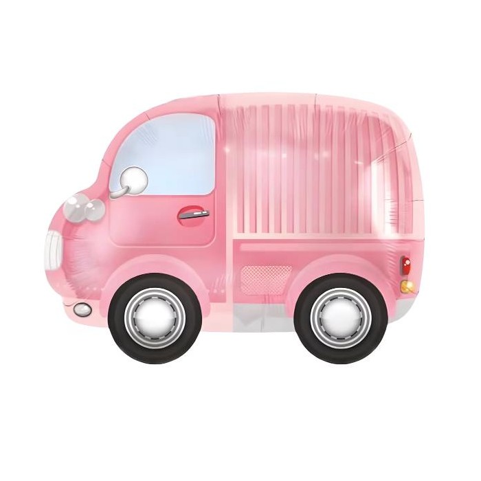 PEMBE MİNİBÜS FOLYO BALON 9450