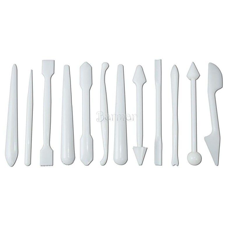 PLASTİK KEMİK MARZİPAN SET 12 Lİ