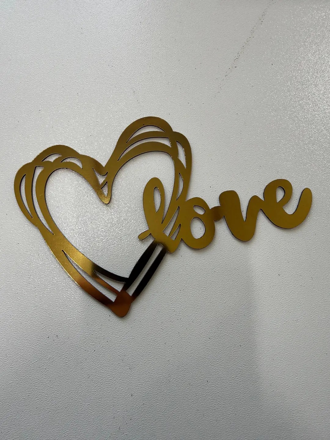 PLEKSİ KALP VE LOVE