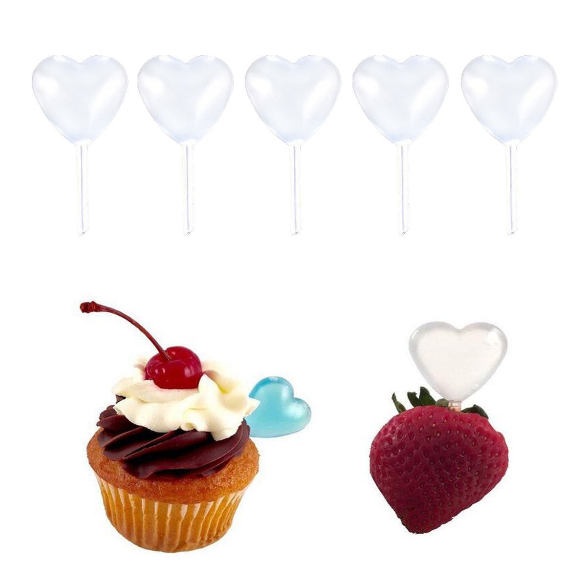 PLS CUPCAKE PİPETİ 6 LI-KALP