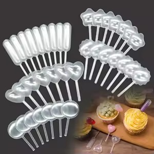 PLS CUPCAKE PİPETİ 6 LI-YASSI DAİRE