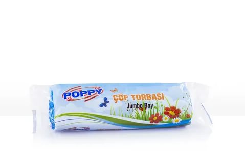 POPPY JUMBO ÇÖP POŞETİ 10 ADET