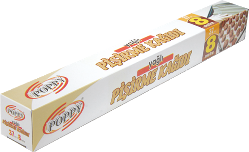 POPPY YAĞLI PİŞİRME KAĞIDI 8 METRE