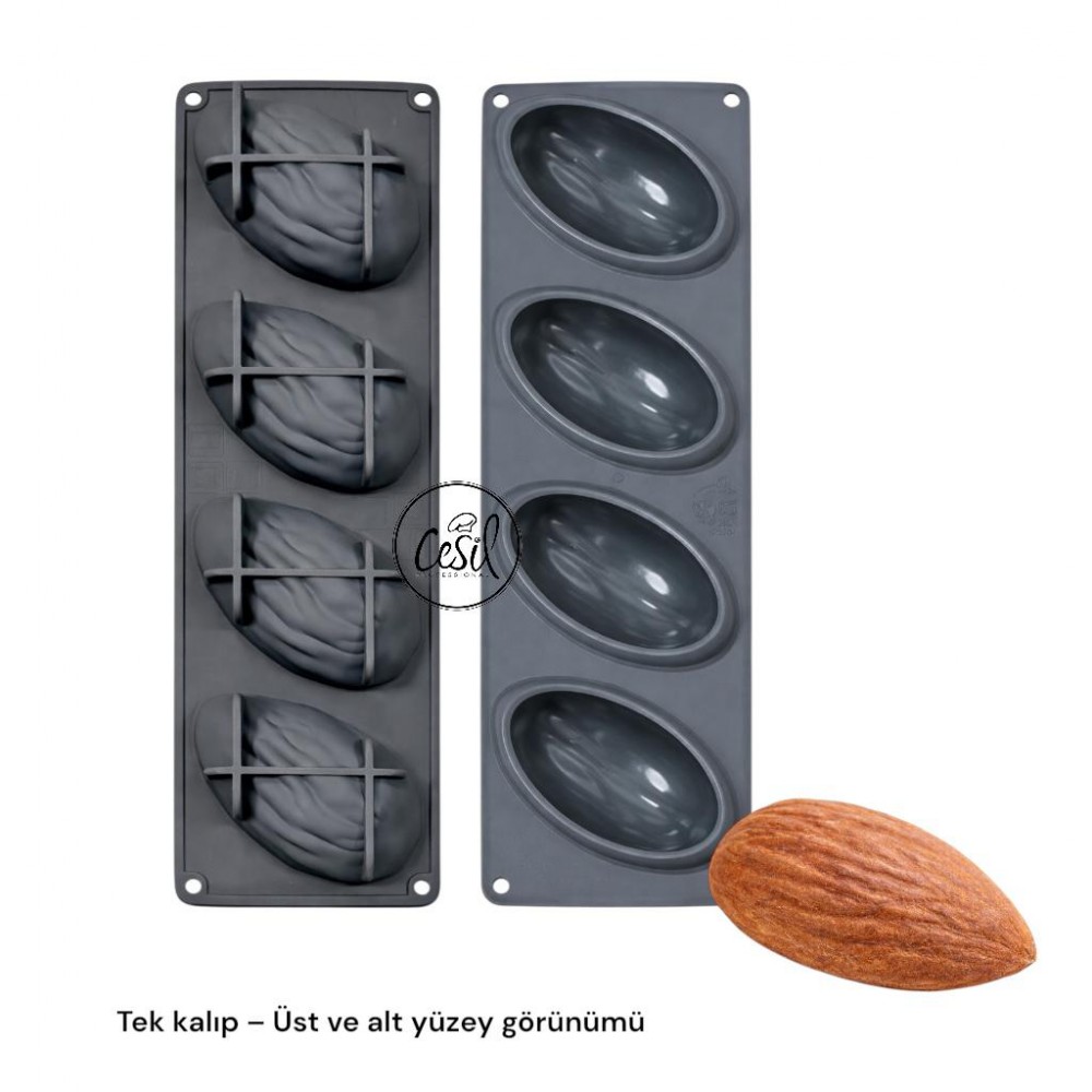 PREMIUM BADEM SİLİKON KALIP