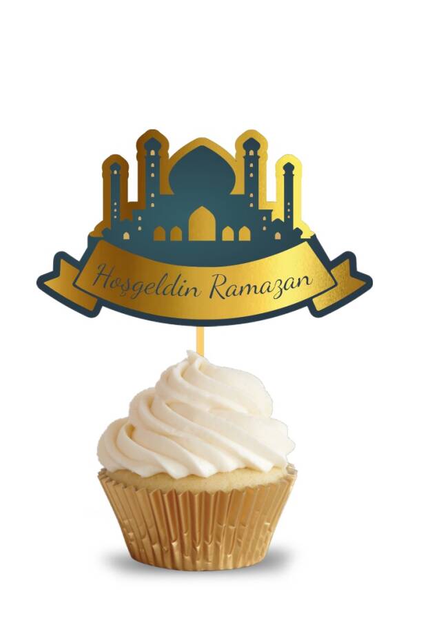 RAMAZAN TEMA VARAKLI KÜRDAN 10 ADET