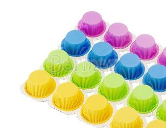 RENKLİ CUP CAKE MUFFİN KAPSÜLÜ 24 LÜ (12 ADET)