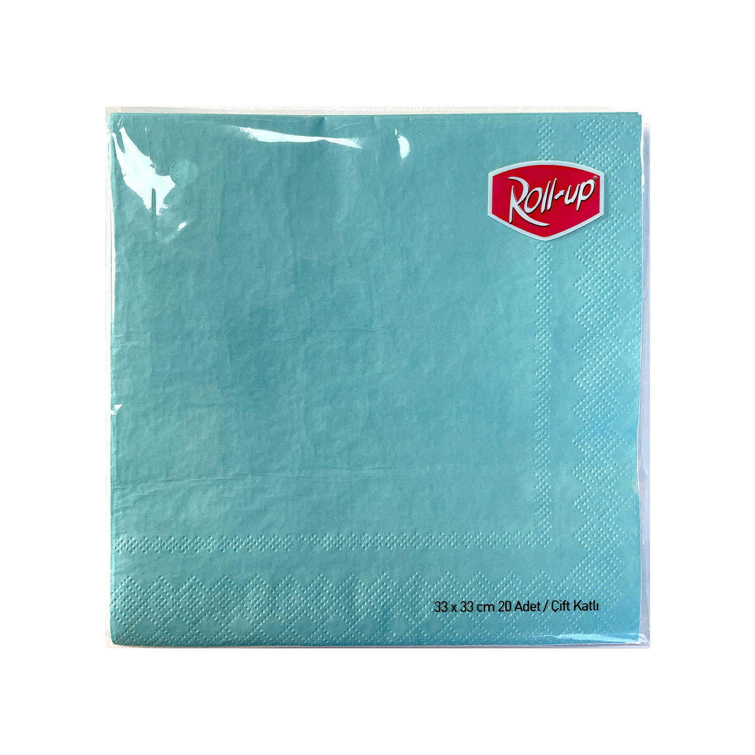 ROLL-UP PEÇETE 33X33-AÇIK MAVİ