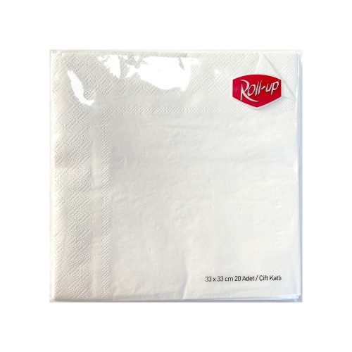 ROLL-UP PEÇETE 33X33-BEYAZ