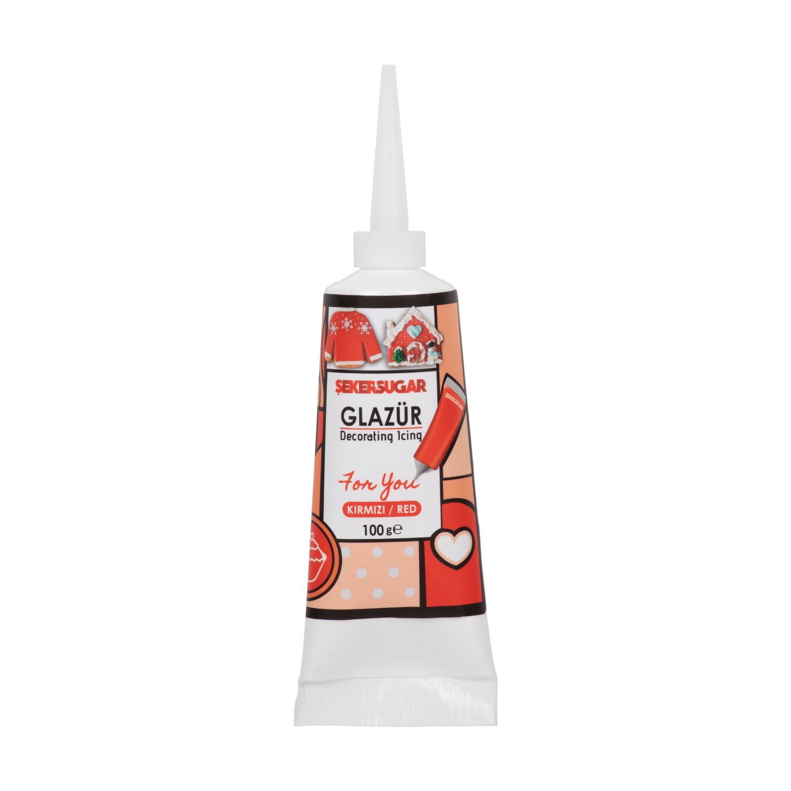 ŞEKER&SUGAR TÜP GLAZÜR 100 GR
