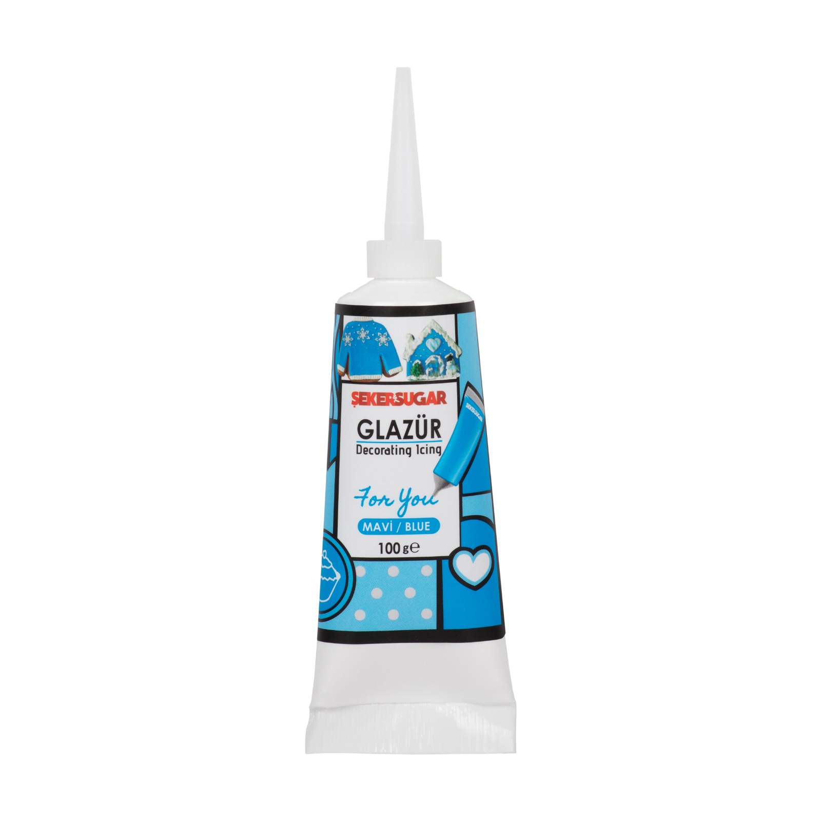 ŞEKER&SUGAR TÜP GLAZÜR 100 GR