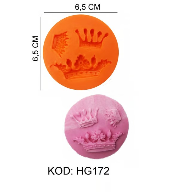 SİLİKON 3 LÜ TAÇ KALIP HG-172