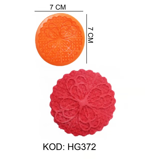 SİLİKON ÇİÇEK DESEN KALIP HG-372