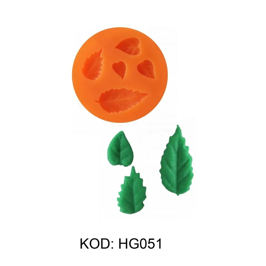 SİLİKON YAPRAKLAR KALIP HG-051