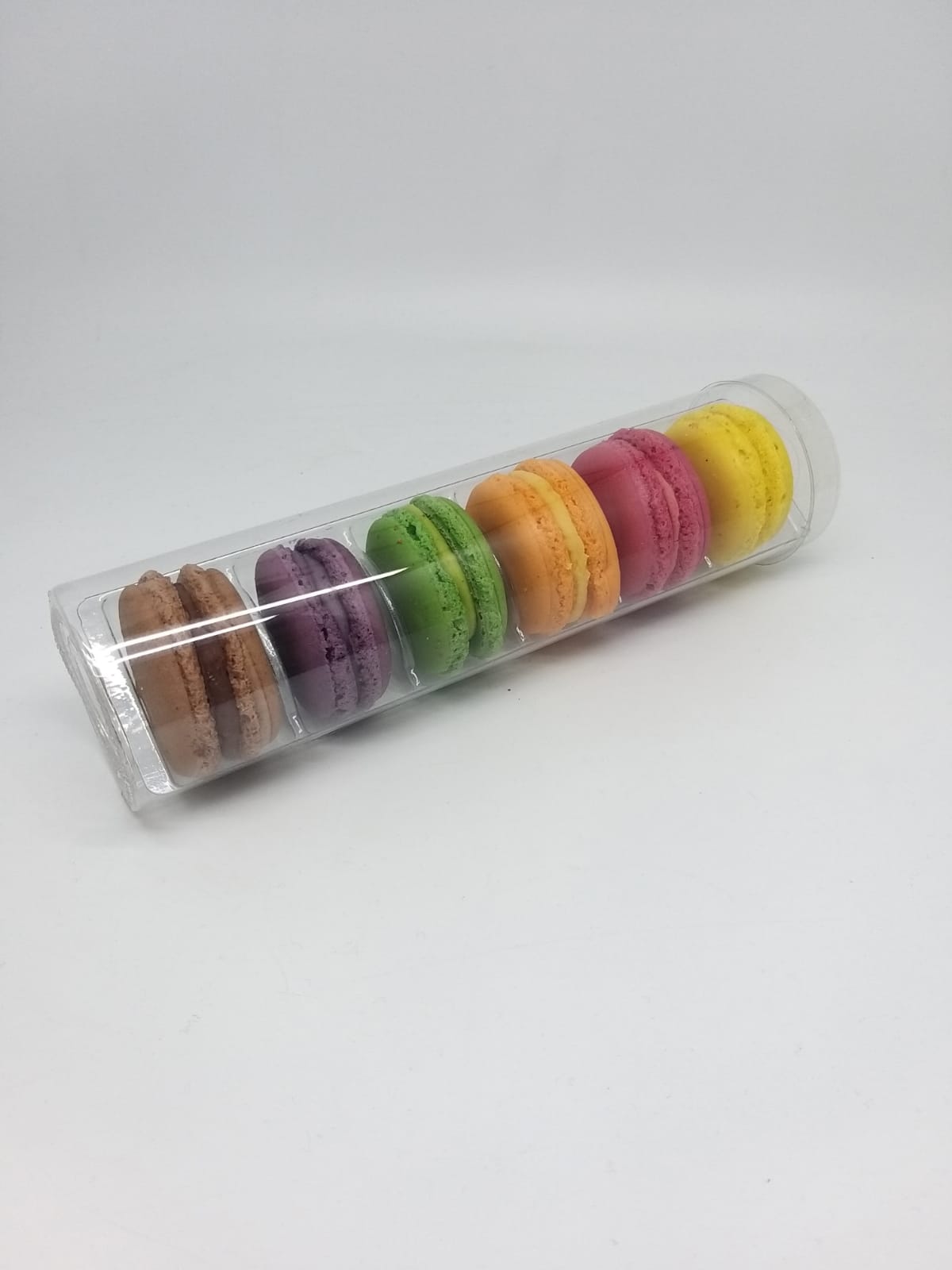 SİLİNDİR MACARON KUTU-6 LI