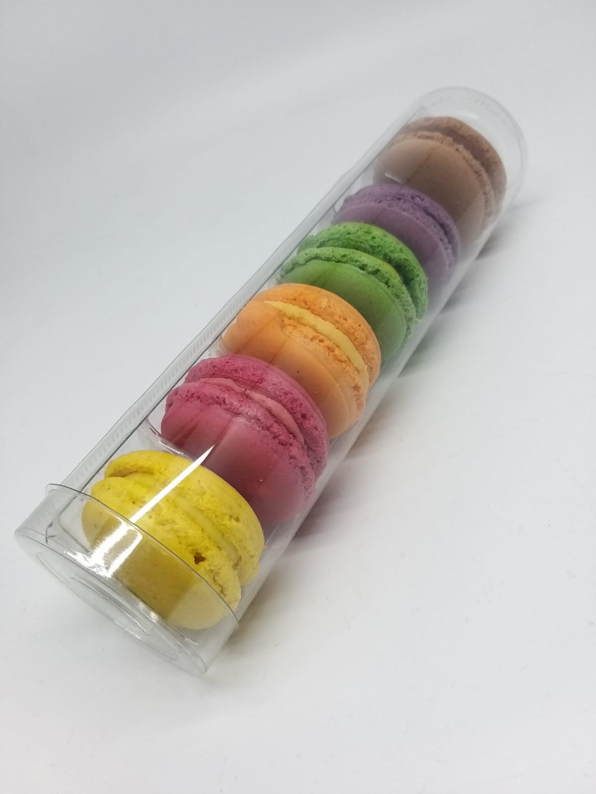 SİLİNDİR MACARON KUTU-6 LI