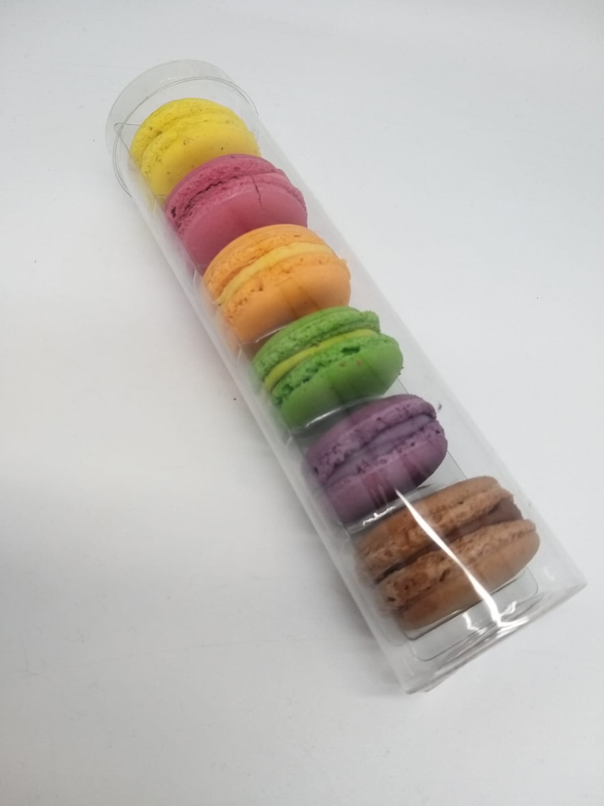 SİLİNDİR MACARON KUTU-6 LI