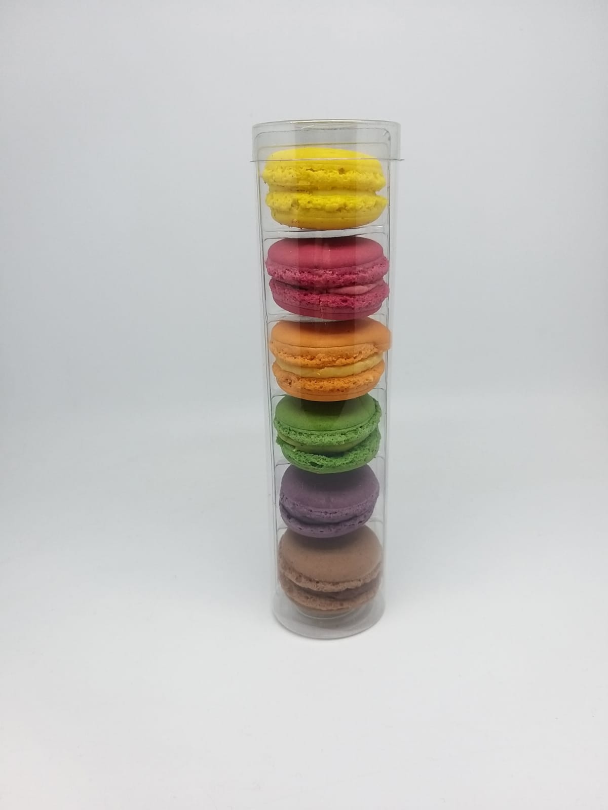SİLİNDİR MACARON KUTU-6 LI