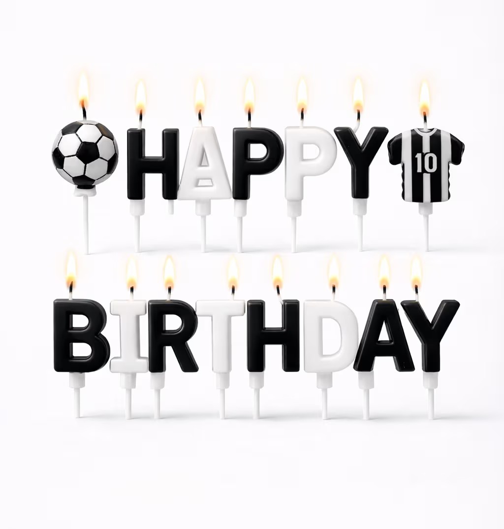 SİYAH BEYAZ HAPPY BIRTHDAY MUM SET 0005