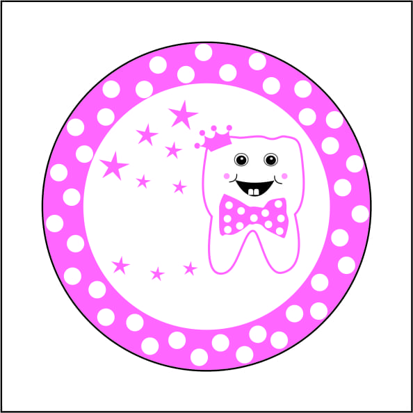 STİCKER 12 Lİ GÜLEN DİŞ PEMBE
