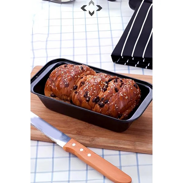 TEFLON KAPLAMALI BATON KEK KALIBI 21X11 CM