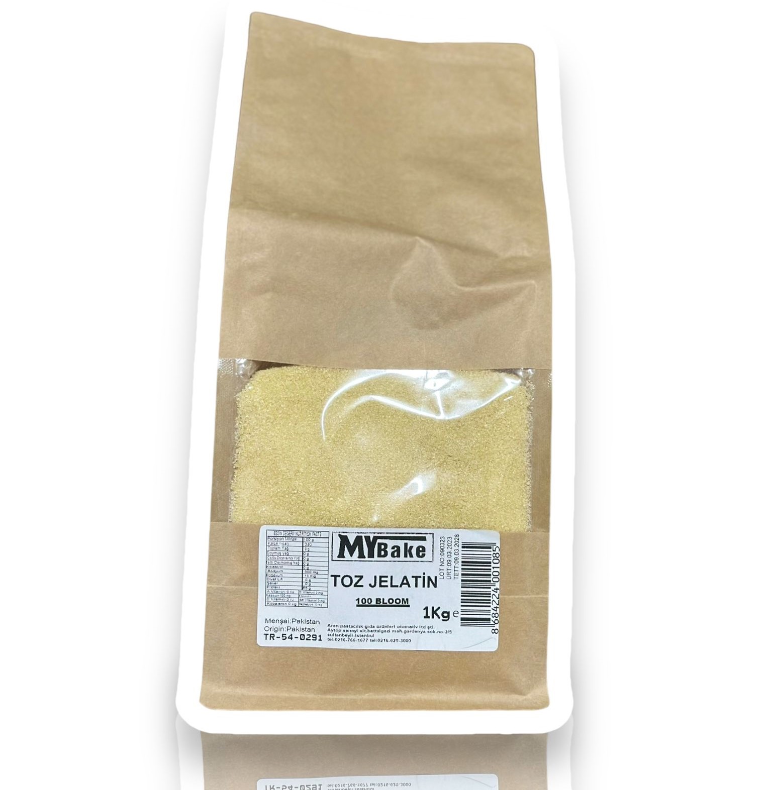 TOZ JELATİN 1 KG